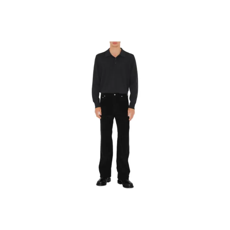 Burberry Polo Shirts Men Black-1