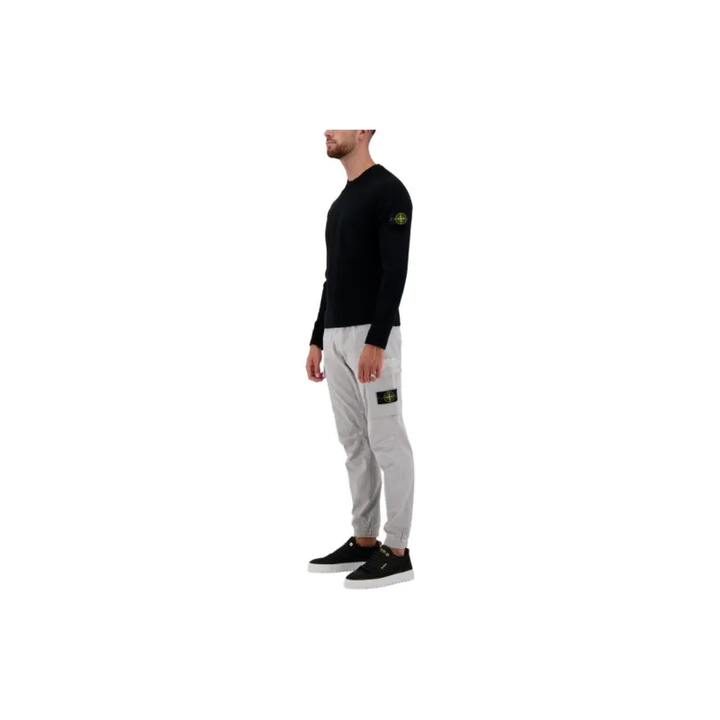 STONE ISLAND Compass Patch Crewneck Jumper-4