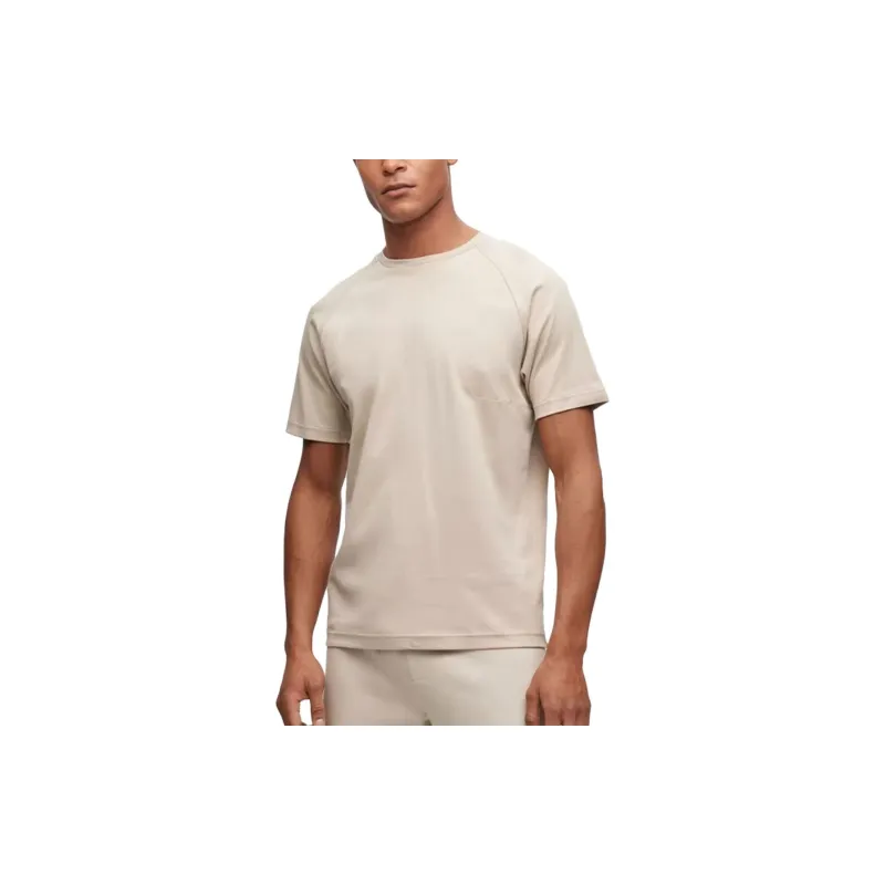 HUGO BOSS T-Shirts Men Medium Beige-3