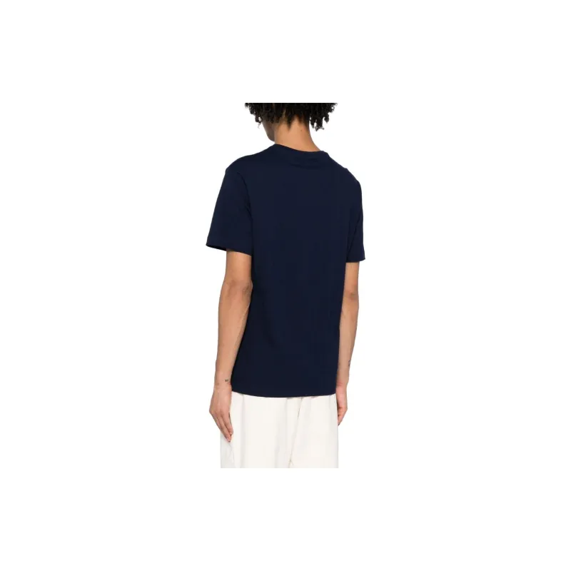 LACOSTE Logo-patch V-neck T-shirt-3