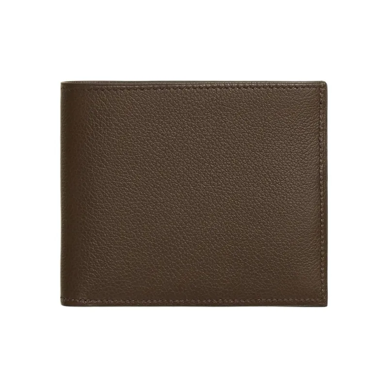 HERMES MC² COPERNIC Evercolor Calfskin Wallet Men's 4C Ecorce Bark Color-0