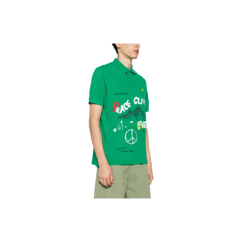 Polo Ralph Lauren Peace Climb Love Polo Shirt-1