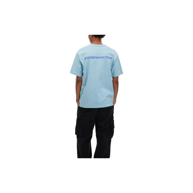 Thisisneverthat SS24 DSN Logo Tee T Shirt Unisex Sky Blue-3