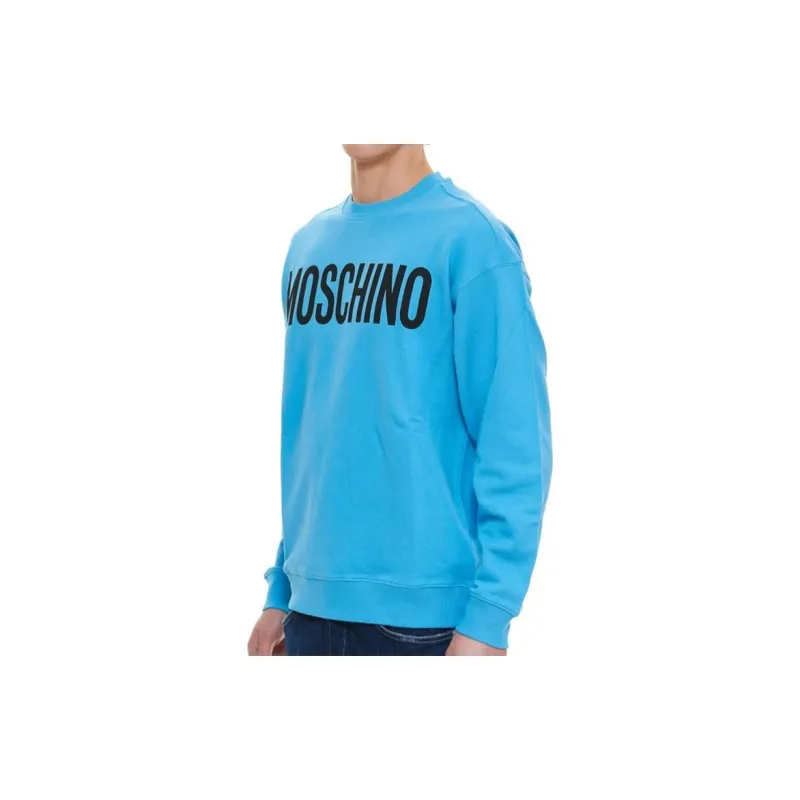 MOSCHINO Sweatshirts Men Blue-2