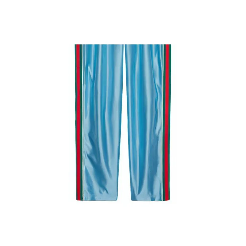 GUCCI Shiny Jersey Jogging Pant With Web-5