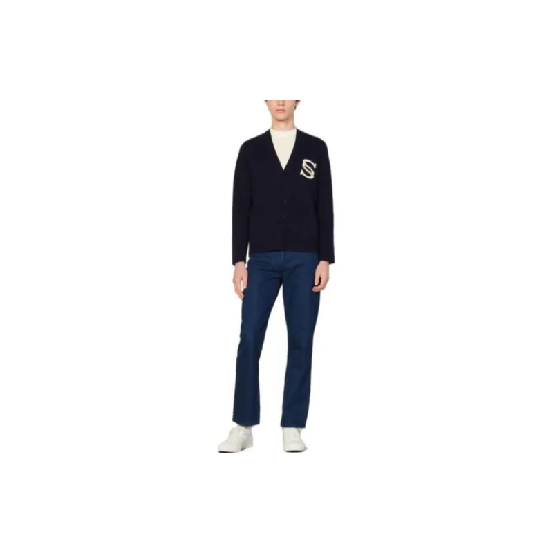 Sandro Knitwear Men Dark Blue-1