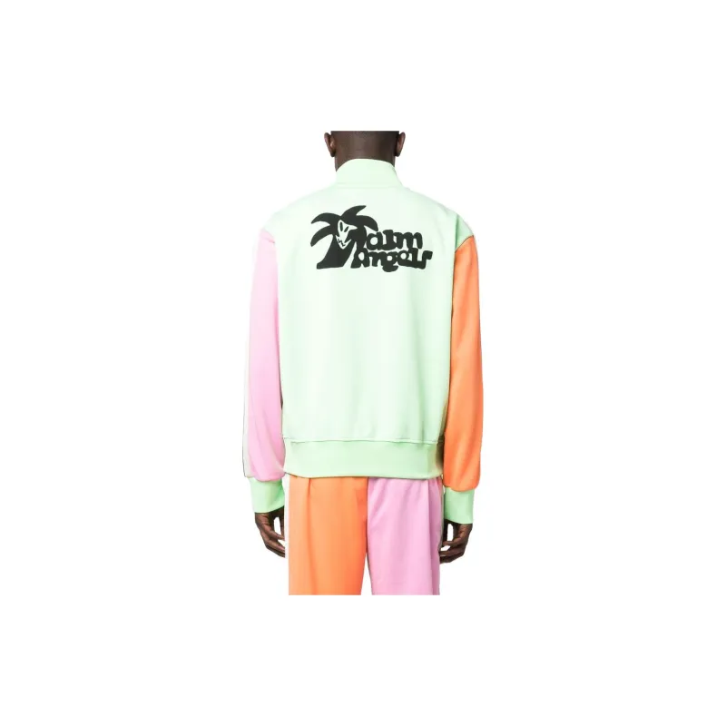 PALM ANGELS Colourblock Zipped Track Jacket-2
