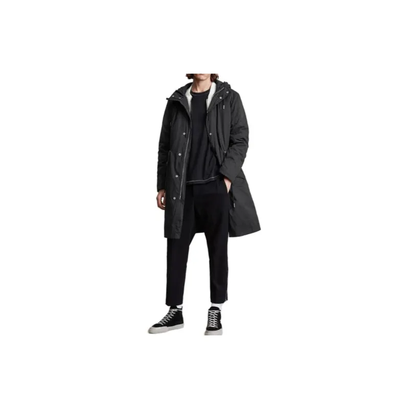 ALLSAINTS Puffer Jackets Men Black-3