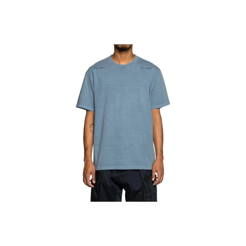 Cav Empt T Shirts Men Teal Blue-2