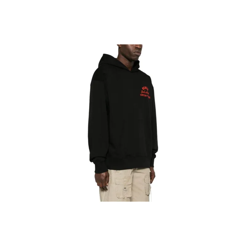 KENZO Drawn Varsity Oversize Hoodie-3