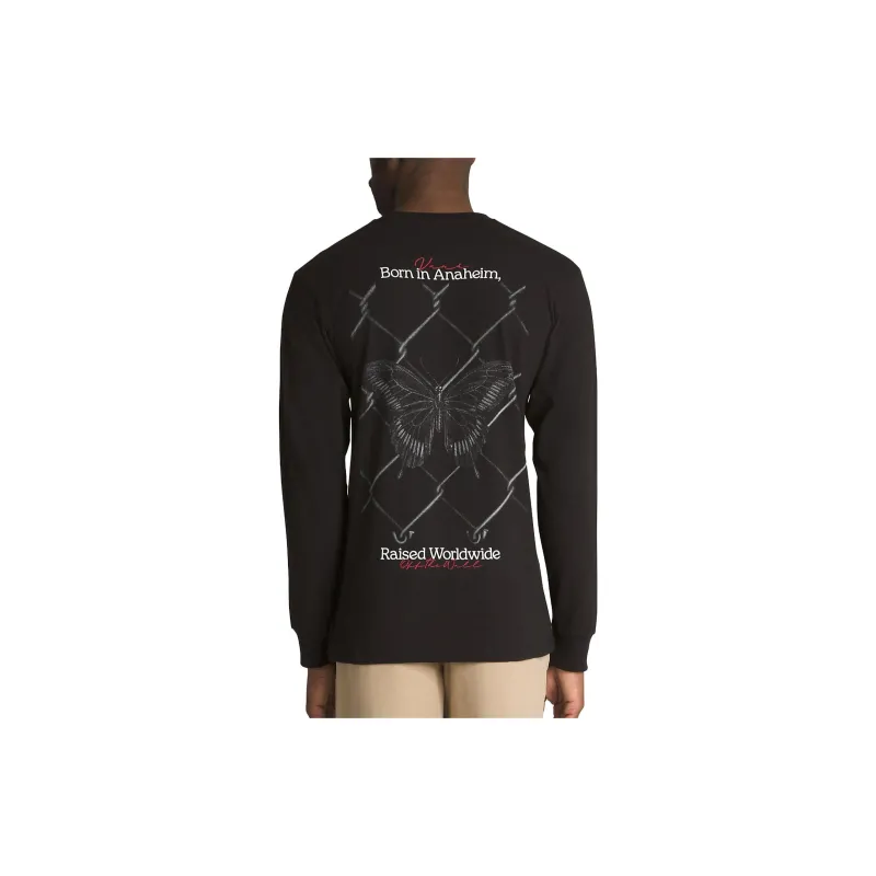 Vans M BORN BUTTERFLY T-Shirts Unisex Black-4