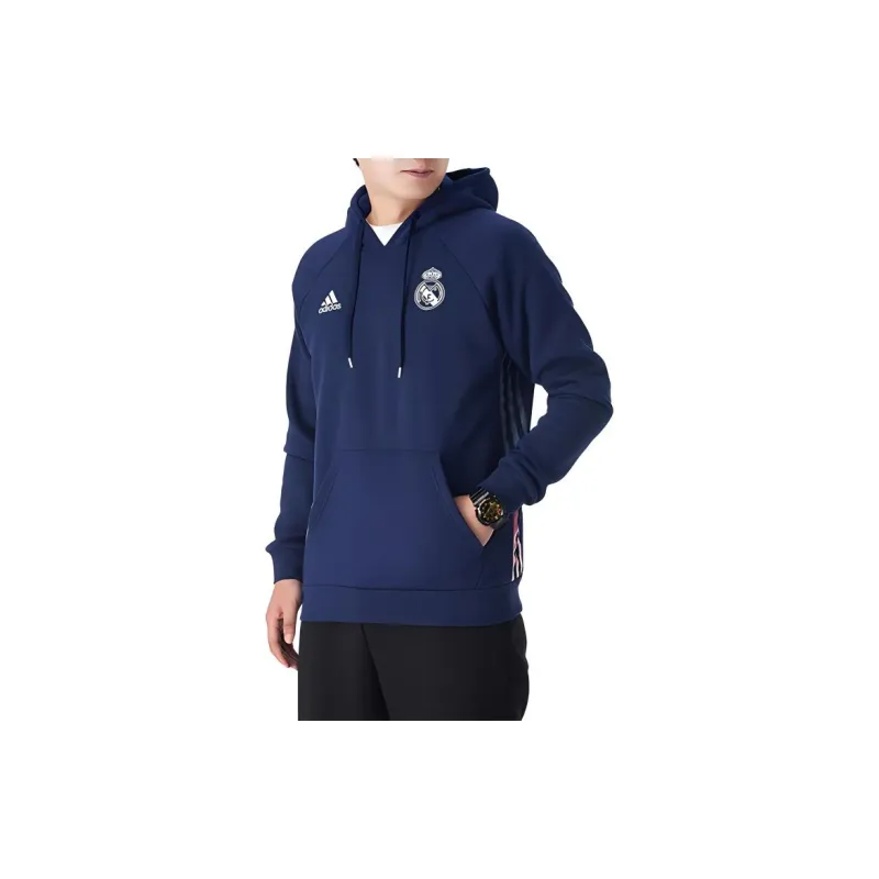 Adidas Real Madrid Sweatshirts Men Blue-1