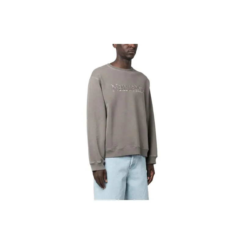 NANUSHKA Logo Embroidered Crewneck Sweatshirt-4