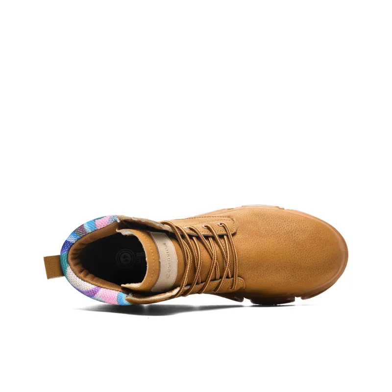 Comanier Cushioning, Slip Resistant, Abrasion Resistant, Waterproof, Thermal High Top Street Style Casual Men's-8
