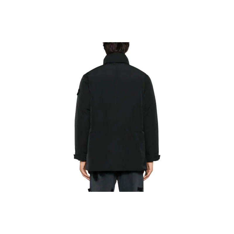 STONE ISLAND Jackets Coats Men's Black-1
