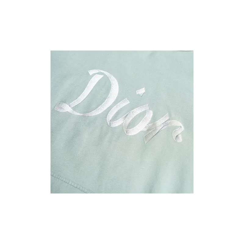 DIOR FW22 Sweatshirt Men's Light Green-5
