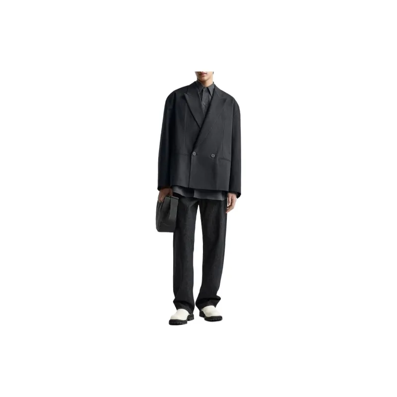Studio Nicholson X ZARA Studio Nicholson Co brand Business Suits Men Black-2
