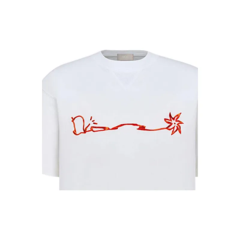 DIOR X Cactus Jack Oversized T Shirt-4