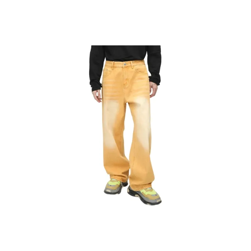 Voguo Relay Jeans Unisex Yellow-2