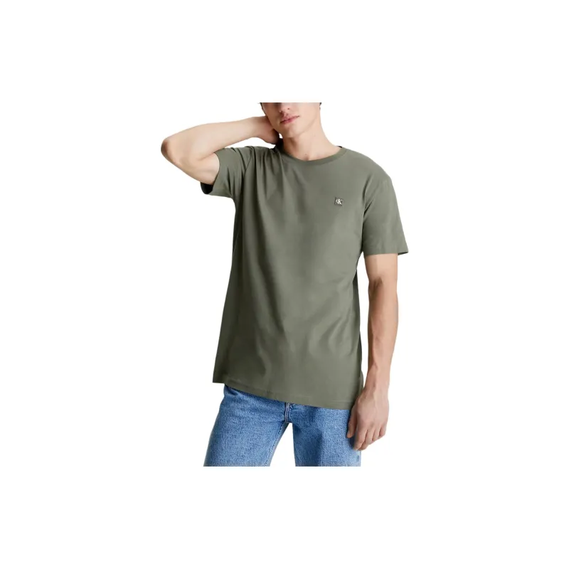 Calvin Klein Logo patch Cotton T shirt-3