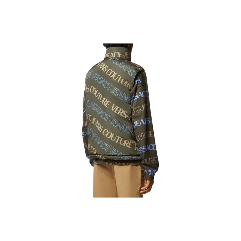 VERSACE JEANS COUTURE Logo patch Quilted Gilet-8
