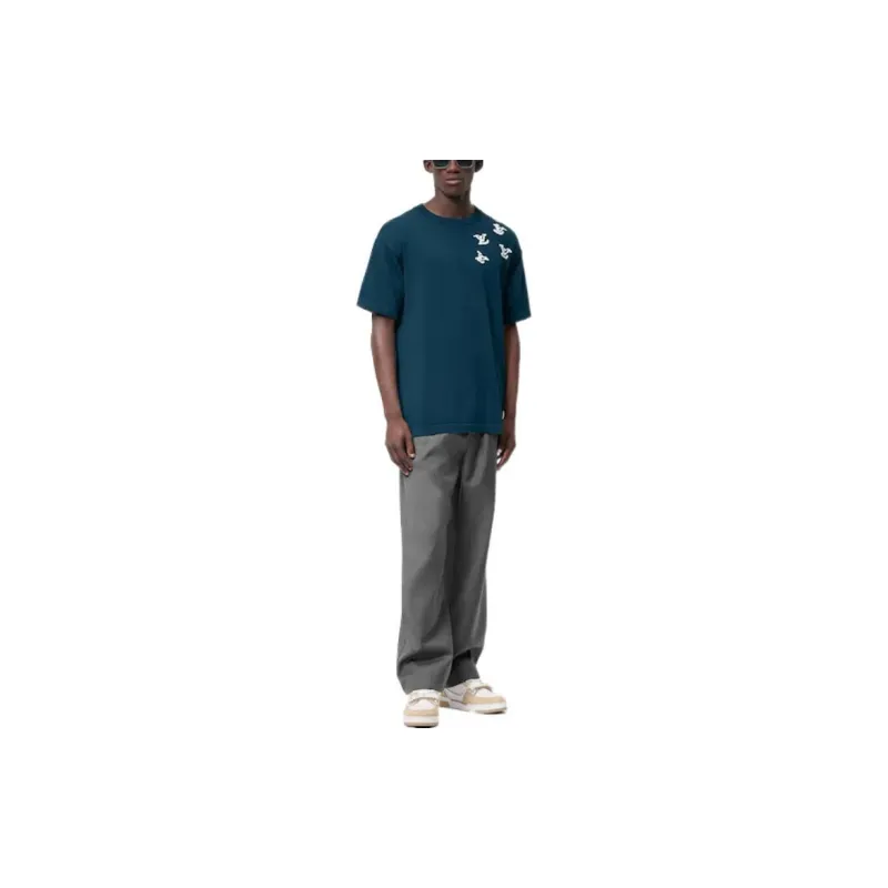 LOUIS VUITTON T Shirt Men's Blue-3