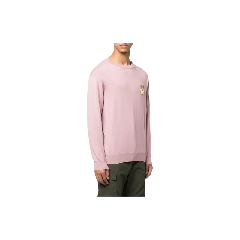 MOSCHINO Sweaters Men Light Pink-3