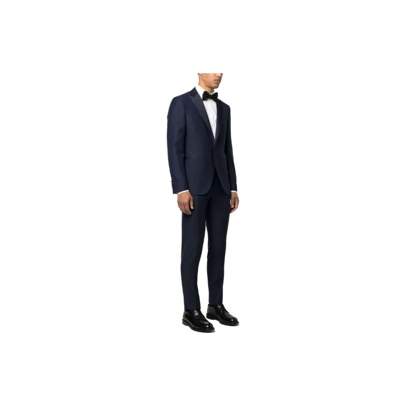 Canali Single breasted Wool Dinner Suit-3