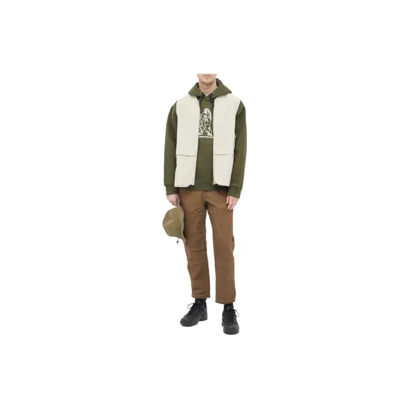 Nike Sweatshirts Men Olive Green-1