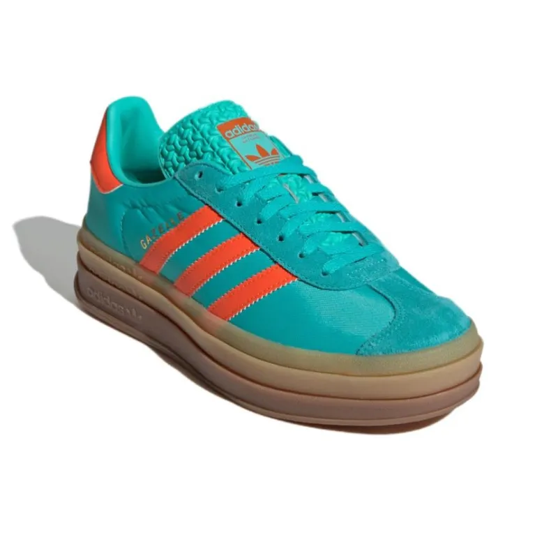 Adidas Gazelle Bold Mint Rush Impact Orange Women's-3