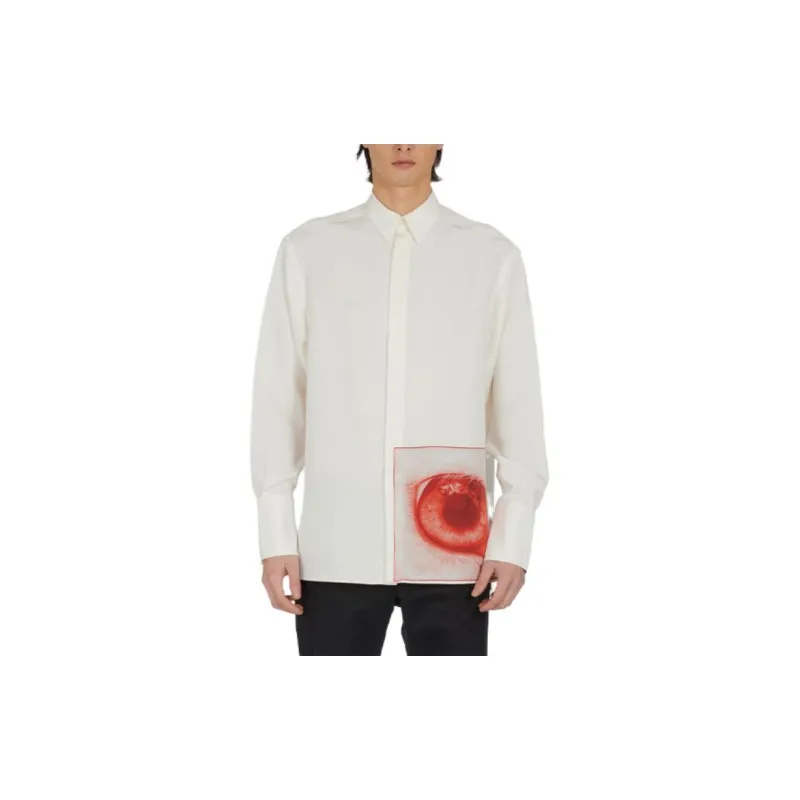 Ferragamo Shirts Men White-1