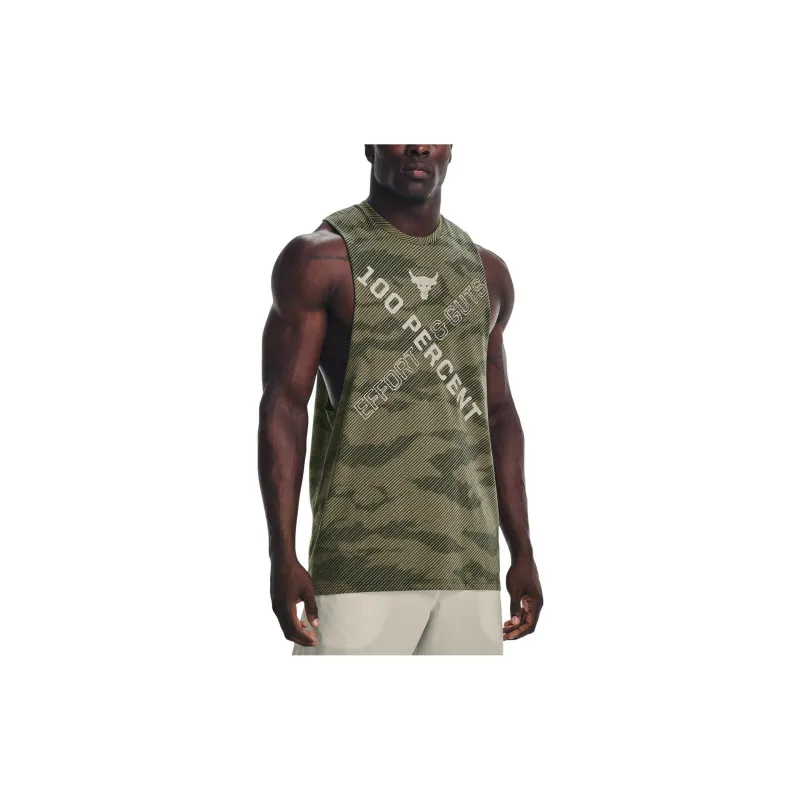 Under Armour Tank Tops Men's Green-3