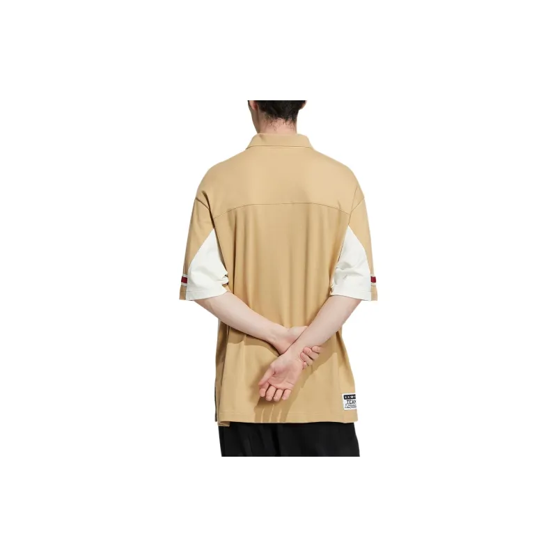 Adidas Originals Polo Shirts Men Yellow-2