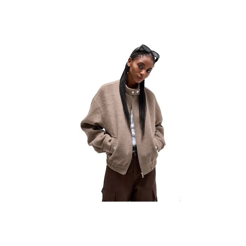 ETERNITY ITA Woolen Jacket Unisex Brown-4