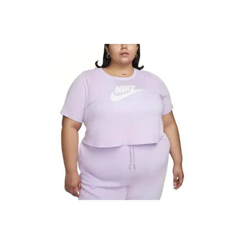 Nike Sportswear Essentials Series T-Shirts Women's Purple