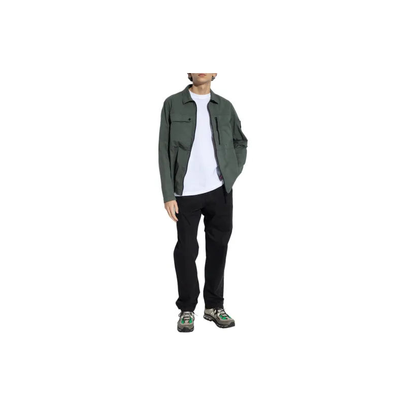 STONE ISLAND Pocket Detailed Crewneck T Shirt-3