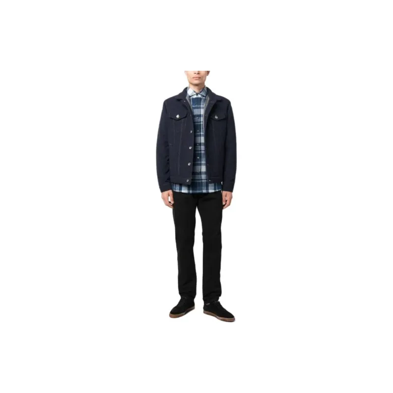 Brunello Cucinelli Jackets & Coats Men's Cobalt Blue-1