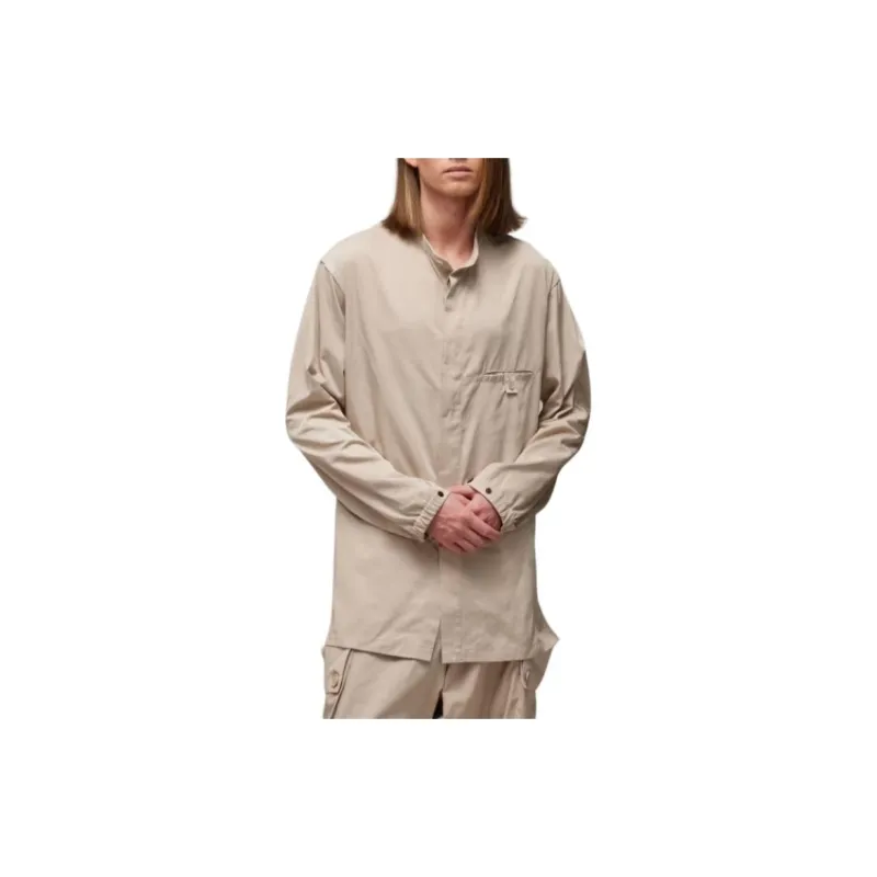Y 3 X Adidas Long Sleeved Twill Shirt-2