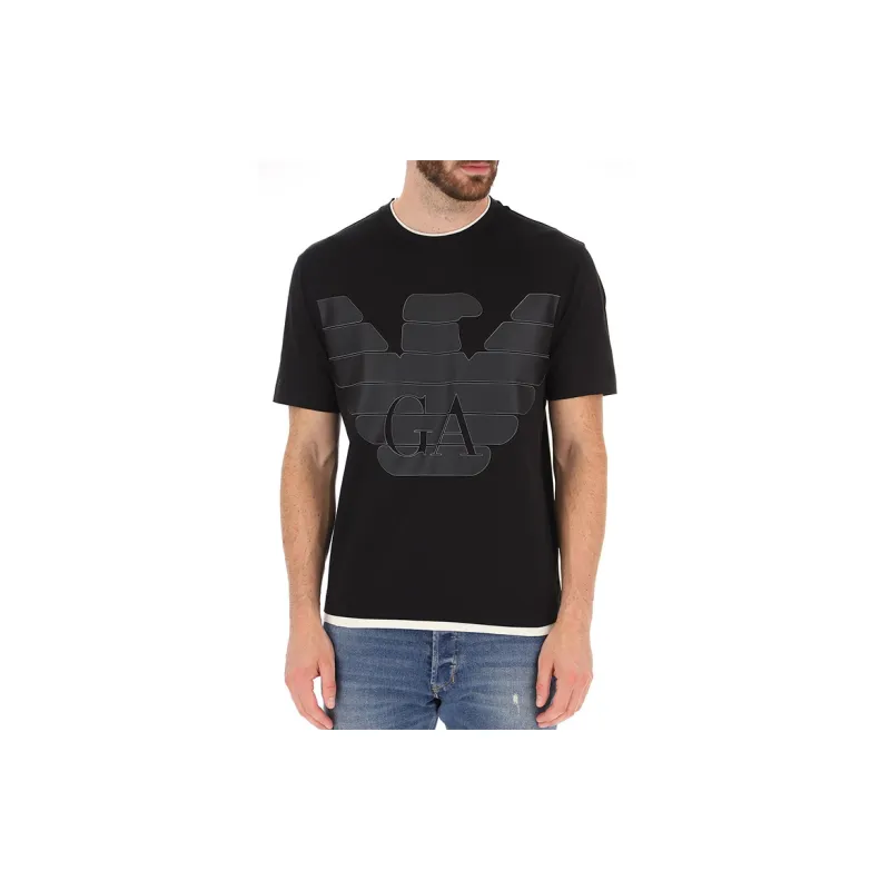 EMPORIO ARMANI T Shirt Men's Navy Blue-3