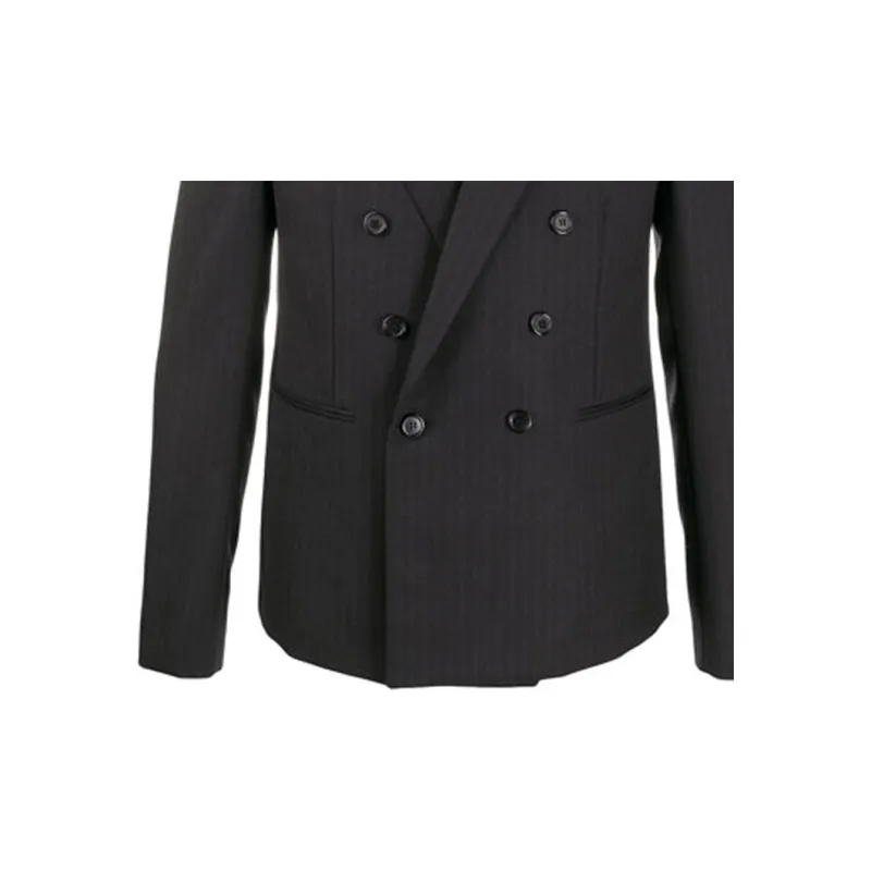 SAINT LAURENT Business Suit Coat Men's Black-5