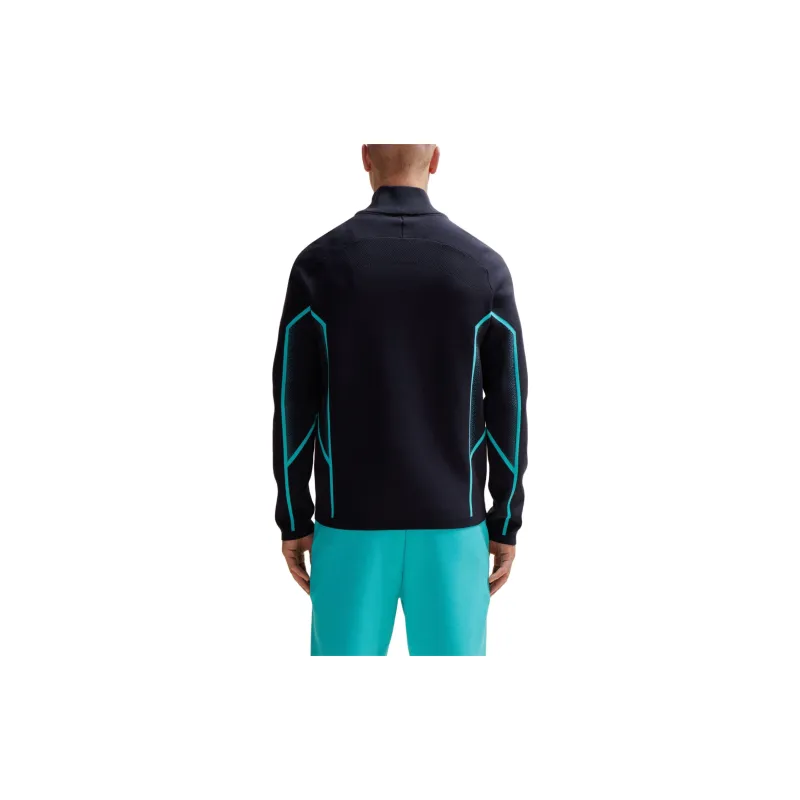 HUGO BOSS Sweatshirts Men Navy Blue-2