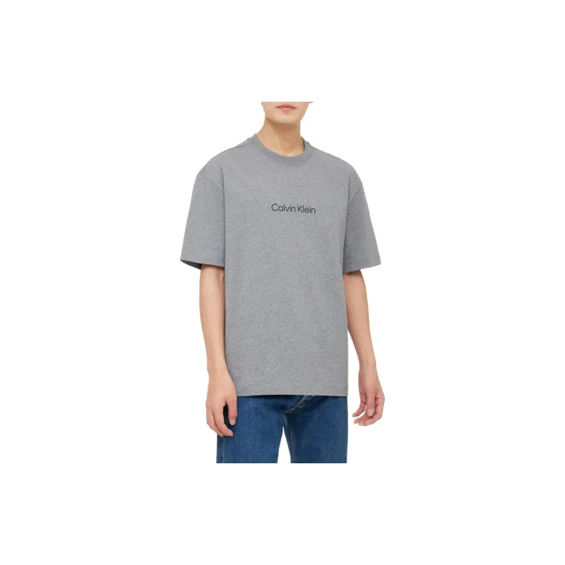 CALVIN KLEIN T Shirt Men's Gray-4