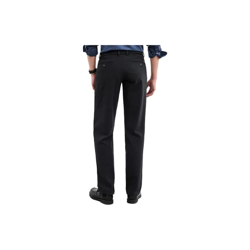 SEPTWOLVES Casual Pants Men Black-4
