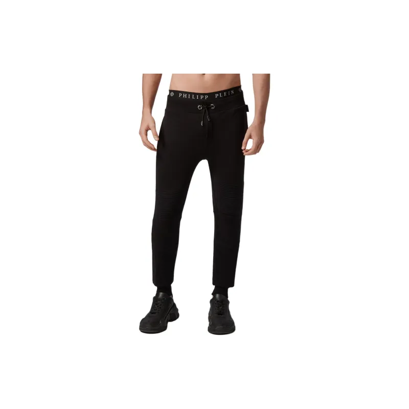 PHILIPP PLEIN Jogging Trousers Casual Pants Men's Black-1