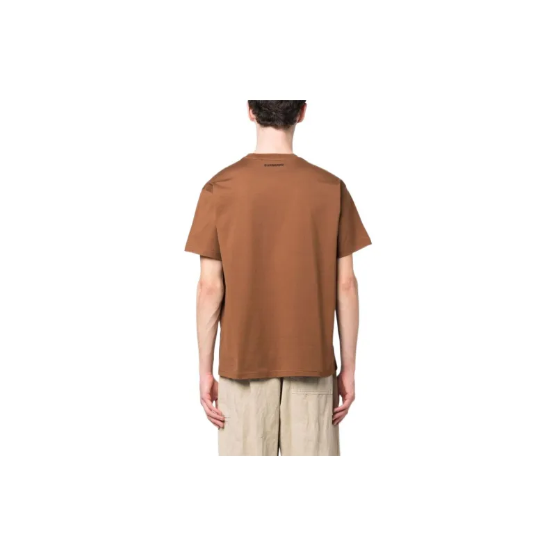 Burberry T Shirts Men Brown-3
