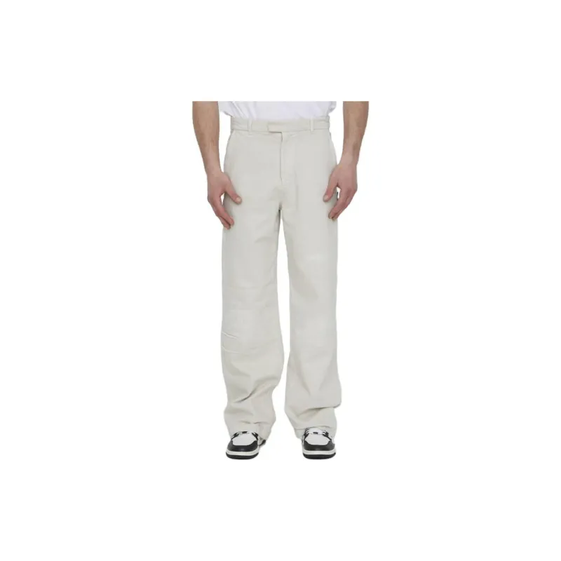 AMIRI Cargo Pants Men White-3