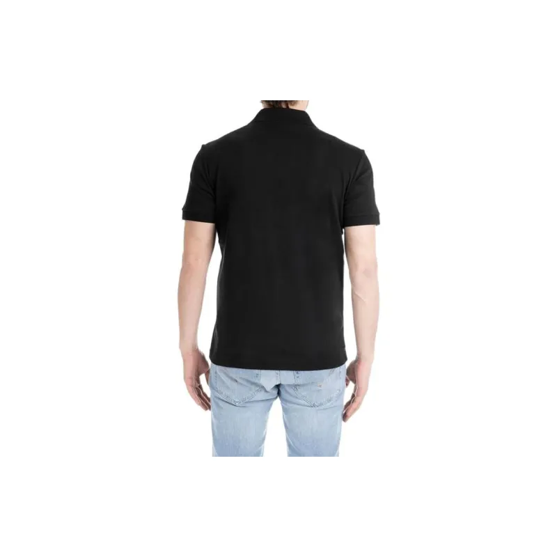 LACOSTE Logo patch Jersey Polo Shirt-2