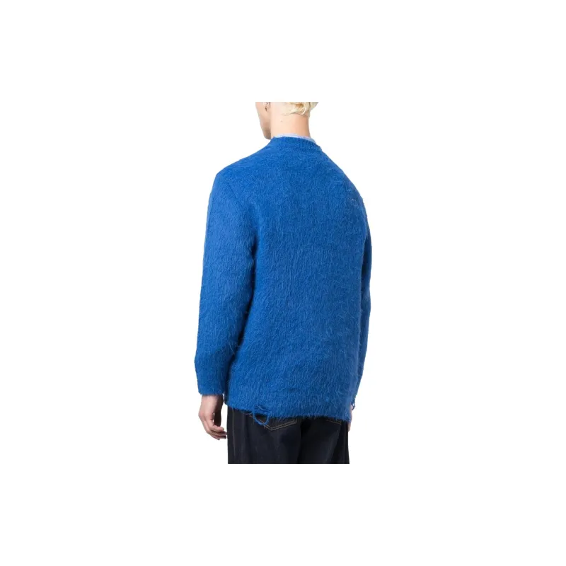 ADER ERROR Textured Distressed Crew neck Jumper-2