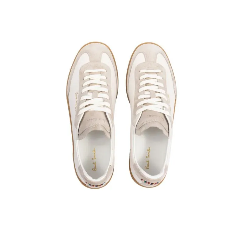 Paul Smith Como Low Top Skateboard Shoes Men's White-3