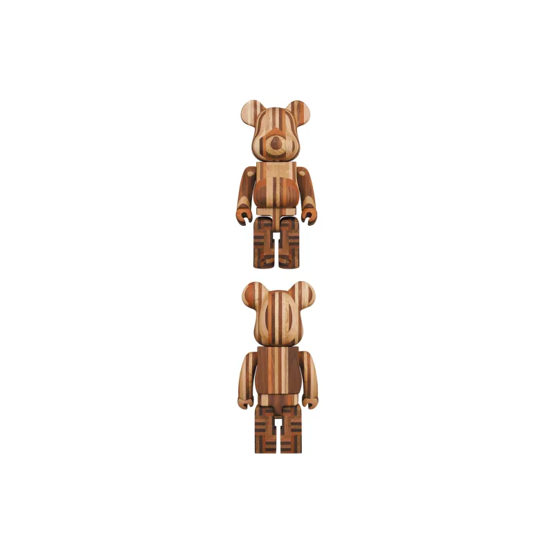BE@RBRICK Karimoku Yosegi Parquet-3